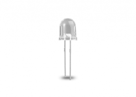 LED TRANSPARENTE 10MM BLANCO FRÍO