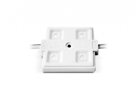 MÓDULO DE LED IMPERMEABLE AZUL (4X5050) 12V 10LM 120°