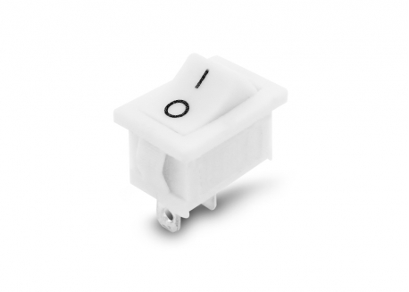 LLAVE TECLA 2P BLANCA ON-OFF MICRO