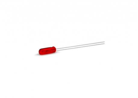 FOQUITO 12V 3MM ROJO CON ALAMBRE