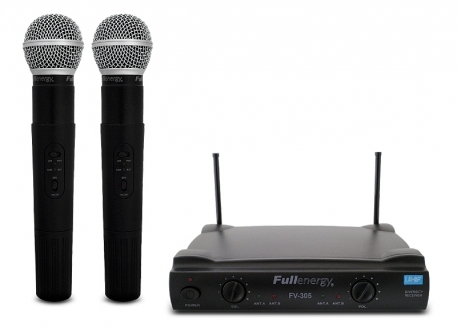 MICROFÓNO INALÁMBRICO VHF DOBLE