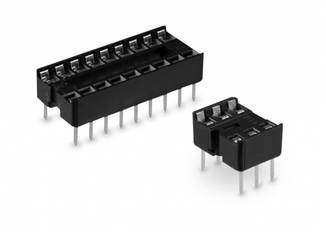 ZÓCALO PARA CIRCUITO INTEGRADO 24P (12X2) ANGOSTO