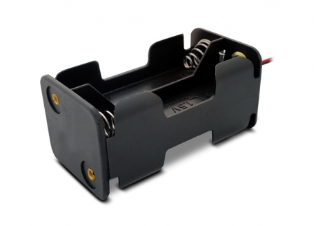 PORTAPILA X 4AA CON CABLE CUADRADO