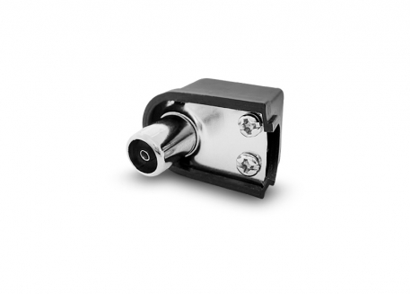 FICHA 75 OHMS HEMBRA PIN GRUESO NEGRA