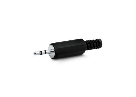 FICHA PLUG 2.5 MM STEREO PLÁSTICO