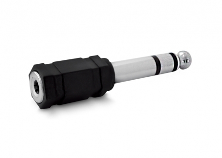 FICHA ADAPTADORA PLUG 6.5 ST A JACK 3.5 ST