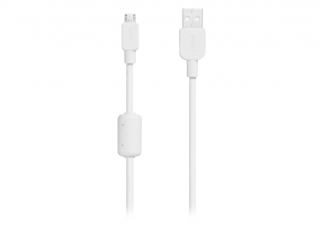 CABLE USB TIPO A / MICRO USB 1.5MTS BLANCO / USB 2.0 (CARGA RÁPIDA) SONY