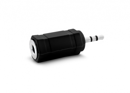 FICHA ADAPTADORA PLUG 2.5 STEREO A 3.5 STEREO JACK
