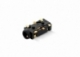 FICHA JACK 2.5MM STEREO DORADO (SMD)