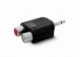 FICHA ADAPTADORA PLUG 3.5 MONO A 2 JACK RCA