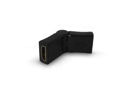 FICHA ADAPTADORA HDMI HEMBRA A HDMI HEMBRA 180°