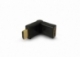 FICHA ADAPTADORA HDMI MACHO A HDMI HEMBRA 180°