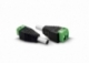 FICHA PLUG HUECO 2.1X5.5MM CON BORNERA