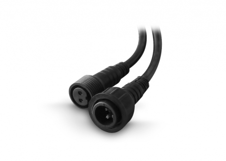 CONECTOR IMPERMEABLE PARA FUENTE MACHO 1.5MTS - HEMBRA 0.3MTS