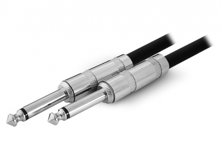 CABLE DE AUDIO PROFESIONAL (PLUG 6.5 MACHO A PLUG 6.5 MACHO) 3MTS 20AWG