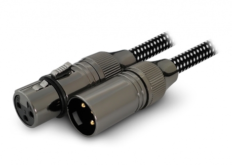 CABLE DE AUDIO PROFESIONAL (CANON MACHO A CANON HEMBRA) 6MTS 20AWG TELA