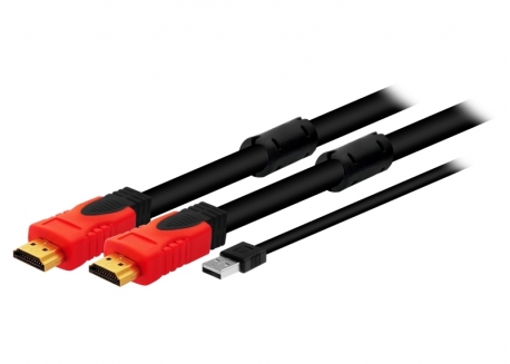 CABLE HDMI/HDMI PREMIUM 4K CON FILTRO Y CON DORADOS (50MT)