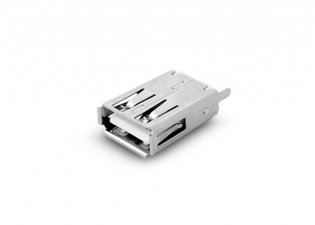 CONECTOR USB TIPO A HEMBRA PARA C.I. DIP 180°