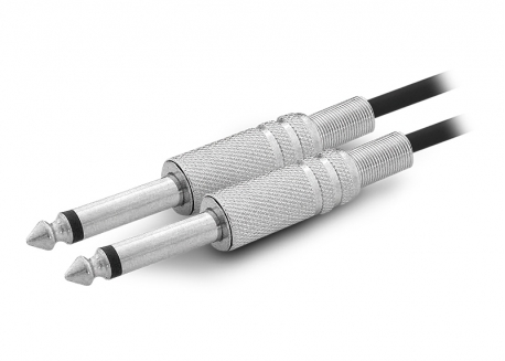 CABLE ARMADO PLUG 6.5MM MONO A PLUG 6.5MM MONO 5MTS