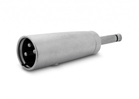 FICHA ADAPTADORA PLUG 6.5 MONO A CANON MACHO 3 PINES