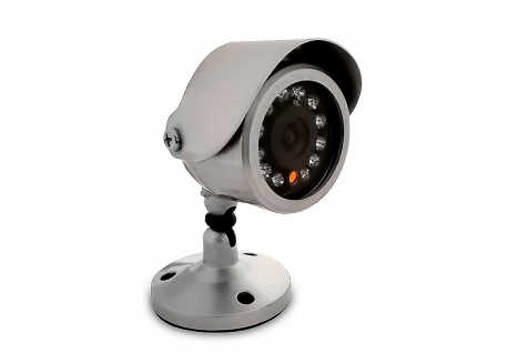 CÁMARA 1/3 COLOR / AUDIO / WATERPROOF / 10MTS IR / WITH BRACKET NTSC