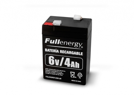 BATERÍA RECARGABLE 6V 4A FULLENERGY