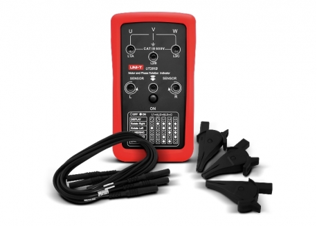 INDICADOR DE SECUENCIA DE FASE Y ROTACIÓN DE MOTOR UT261B