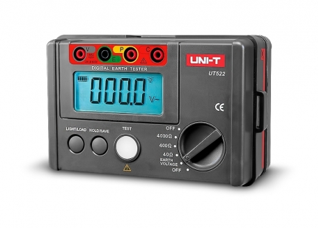 TELURIMETRO (COMPROBADOR DE TIERRA PROFESIONAL) UNI-T UT522