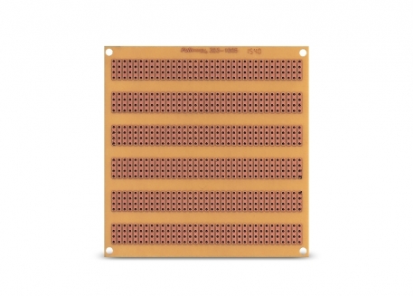 PLAQUETA EXPERIMENTAL FENÓLICO SIMPLE FAZ PASO INTEGRADO 10X10 CM