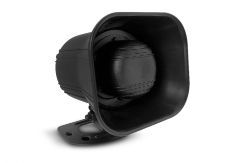 SIRENA DE 1 TONO 12V 20W CUADRADA