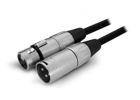CABLE DE AUDIO PROFESIONAL (CANON MACHO A CANON HEMBRA) 6MTS 24AWG F. PREMIUM