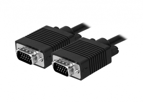 CABLE VGA A VGA PARA MONITOR LCD CON DOBLE FERRITE X 20MTS