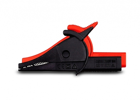 PINZA COCODRILO AISLADO 75MM CON TOMA BANANA UNI-T UT-C04A