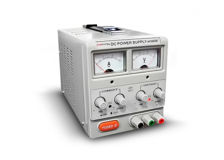 FUENTE PARA LABORATORIO ANALÓGICA SALIDA SIMPLE 30V 3A HY3003C