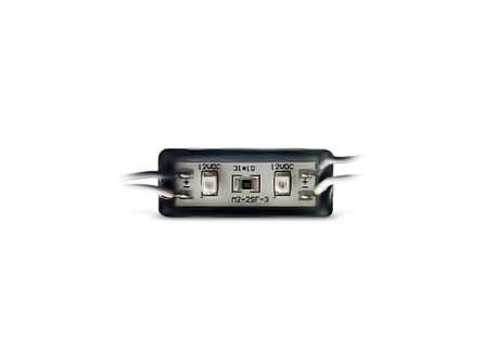 MINI MÓDULO DE 2 LEDS SMD IMPERMEABLE AZUL 12V 0.24W 1.7LM
