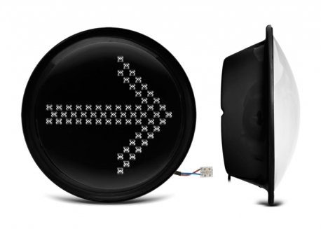 MÓD LED VERDE P/ SEMAF. FLECHA 200MM