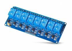 MODULO RELEE DE 8 CANALES OPTOACOPLADO 5V 10A