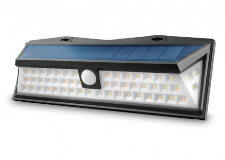 REFLECTOR LED CON PANEL SOLAR Y SENSOR MOVIMIENTO (BLANCO FRIO 8W)