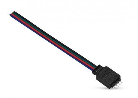 CONECTOR PARA CONTROLADOR RGB CON CABLES PARA CONTROLADOR 024-2085