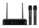 MICROFÓNO INALÁMBRICO UHF DOBLE CON DISPLAY (PRO)