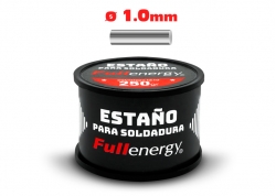 ESTAÑO 60/40 1.0MM X 1/4KG EN CARRETE FULLENERGY