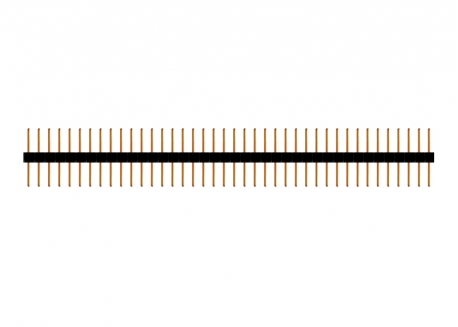 TIRA DE POSTES RECTOS 1 FILA 40 POS. (MH140180M)