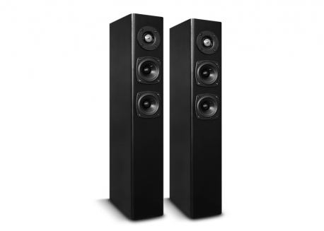JUEGO DE COLUMNAS PASIVAS HIFI DE MADERA 2X50W (OUTLET)