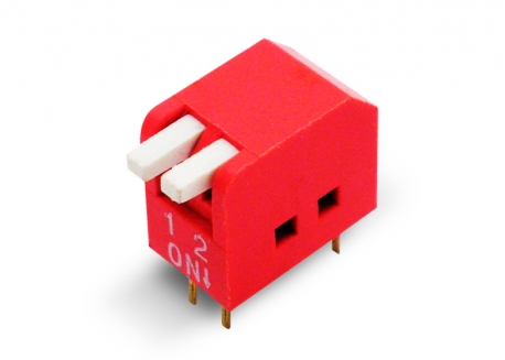 DIP SWITCH 2 LLAVES PIANO