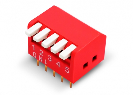DIP SWITCH 5 LLAVES PIANO