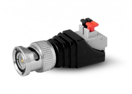 BNC MACHO A BORNERA A PRESIÓN