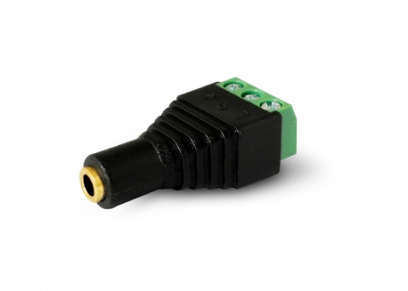 JACK 3.5 STEREO A BORNERA CON TORNILLOS