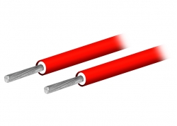 CABLE DE CONEXIÓN 24CM DE LARGO SECCIÓN 0,5MM2