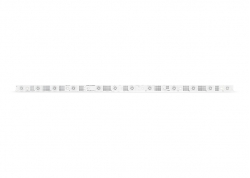 TIRA DE LED BACKLIGHT PARA REPARACIÓN DE PANTALLAS LED RCA / HITACHI / TLC (12LEDS)