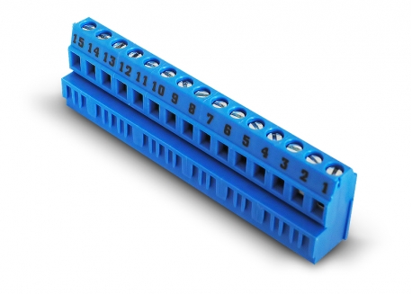 BORNERA 15 POSTES 10A PASO 3.5MM